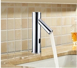 Touchless Sensor Faucet Turns On When Electricity Goes Out